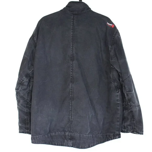 Ariat FR Mens Medium Flame Fire Resistant Workhorse Canvas Field Jacket B1132